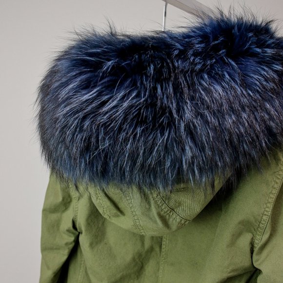 Mr & Mrs Italy Fur Lined Military Style Parka - Picture 8 of 15